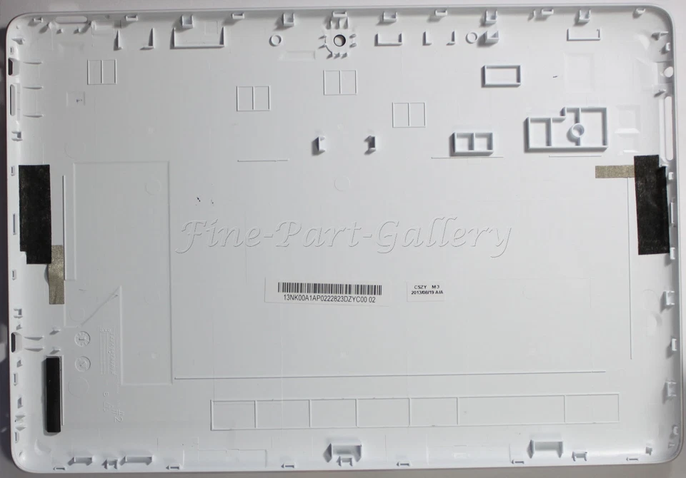 OEM ASUS MEMO PAD FHD 10 ME302C K00A REPLACEMENT WHITE BACK COVER HOUSING LENS - Image 2 of 2