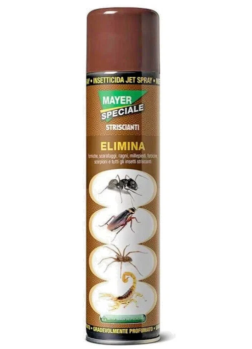 INSETTICIDA SPRAY contro insetti striscianti Mayer Speciale 400 ml