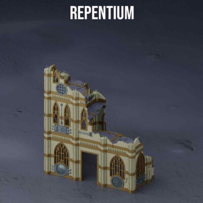 Medium Imperial Repentium Terrain Gelände Fabricator's Lair Tabletop Sci-Fi #22
