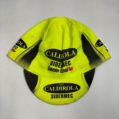 Cappellino Ciclismo Cotone Team Vintage Vini Caldirola Cycling Cap