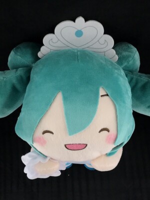 Hatsune Miku 15th Anniversary Nesoberi Special Plush Doll Sega