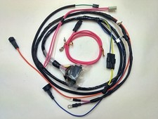 1966 66 Chevelle El Camino Engine Starter Wiring Harness Warning Lights 396 Hei