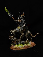 Warhammer Age of Sigmar Skaven Clawlord on Gnaw-Beast - propainted NMM