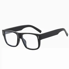 Men Women Square Blue Light Blocking Reading Glasses Full Frame Classic Glasses