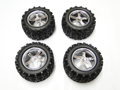 NEW TRAXXAS T-MAXX 3.3 Wheels & Tires 6.3'' RX33