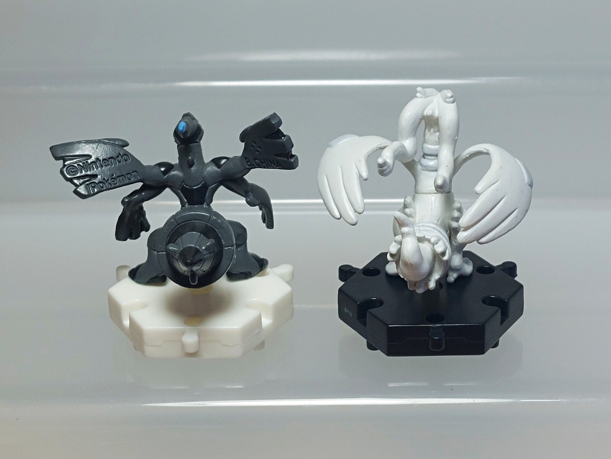 Zekrom Reshiram Pokemon Chou Get Taizen Figure Bandai Japan B03