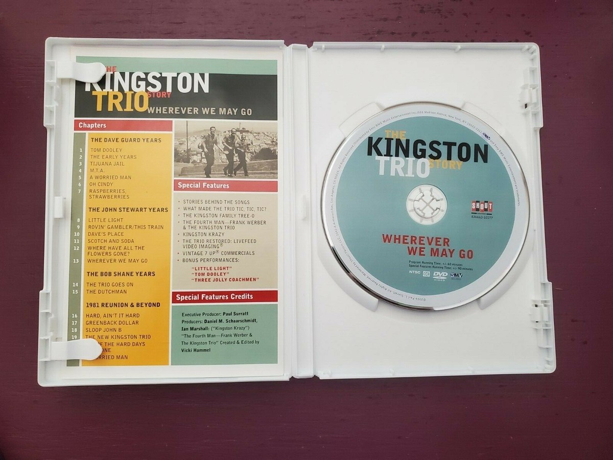 (未使用･未開封品)Kingston Trio Story: Wherever We May Go [DVD] The Kingston Trio Story: Wherever We May Go (DVD), Shout