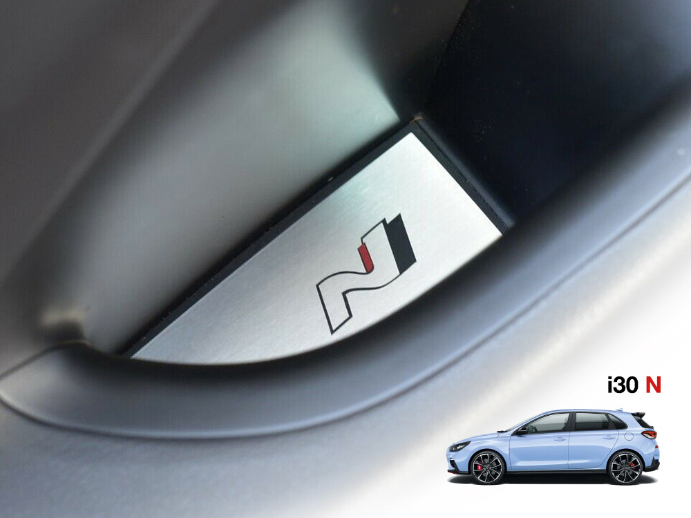 Stahlabdeckung Hyundai i30N 4-Stk Einsätze Zubehör i30 N-Line N