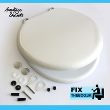 ARMITAGE SHANKS Genuine S406001 Bakasan toilet seat and cover