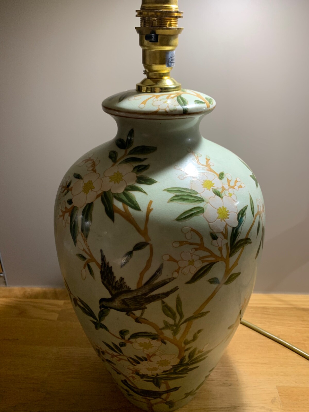 Beautiful India Jane Table Lamp Base Light Green eBay