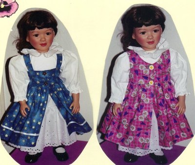 Outfit clothes dress sewing Pattern size will fit  23'' Dolls My Twinn