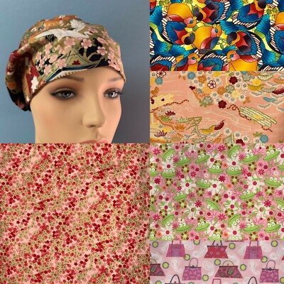 SURGICAL CAP SCRUB BERET SLOUCH EURO STYLEHAT ONE SIZE FITS MOST TOGGLE STOPPER