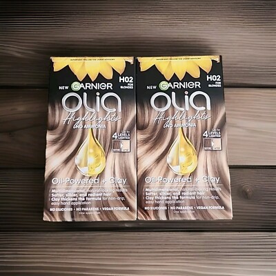 2 Pack Garnier Olia Highlights H02 For Blondes No Ammonia