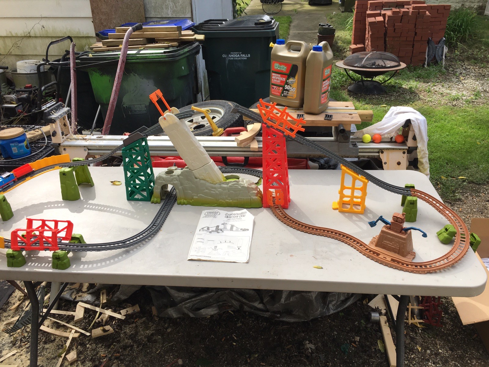 thomas trackmaster avalanche escape set