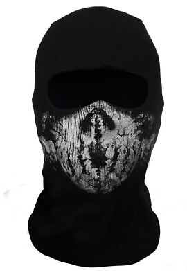 Tactical Skeleton Ghost Balaclava Full Face Mask Classic Punisher