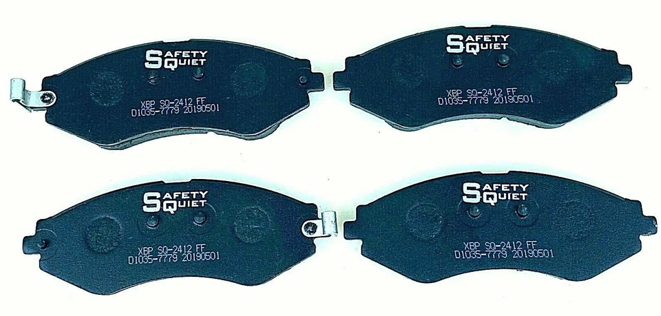 Pastillas de freno delanteras para Chevy Aveo Aveo5 Spark Suzuki Forenza 1.6L 2.0L D1035 2 cajas Foto 3 de 4