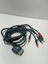 Microsoft Xbox 360 Genuine HD TV Component Composite Audio Video AV Cable Cord