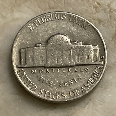 1964 D Jefferson Nickel Five (5) Cent Actual Coin TK2130* | eBay
