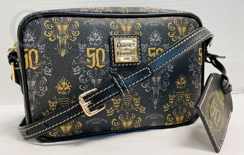*Dooney & Bourke*Disney Haunted Mansion*50th Anniversary Camera Crossbody Bag*