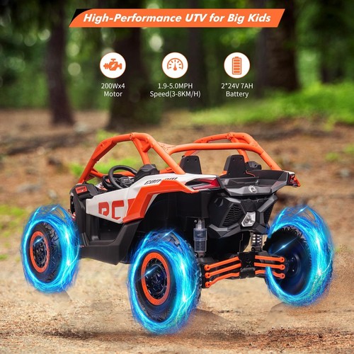 Can-Am 24V Ride on UTV Car Electric Toys 4WD Off-Road Quad, Best Gift for Kids - Picture 217 of 288