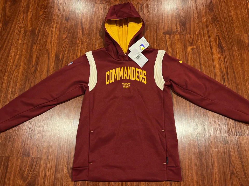 Sudadera con capucha térmica lateral Nike Youth Washington Commanders grande L niños Foto 3 de 4