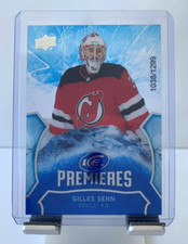 2020-21 UD Ice Premieres /1299 Gilles Senn #129 New Jersey Devils Rookie card RC