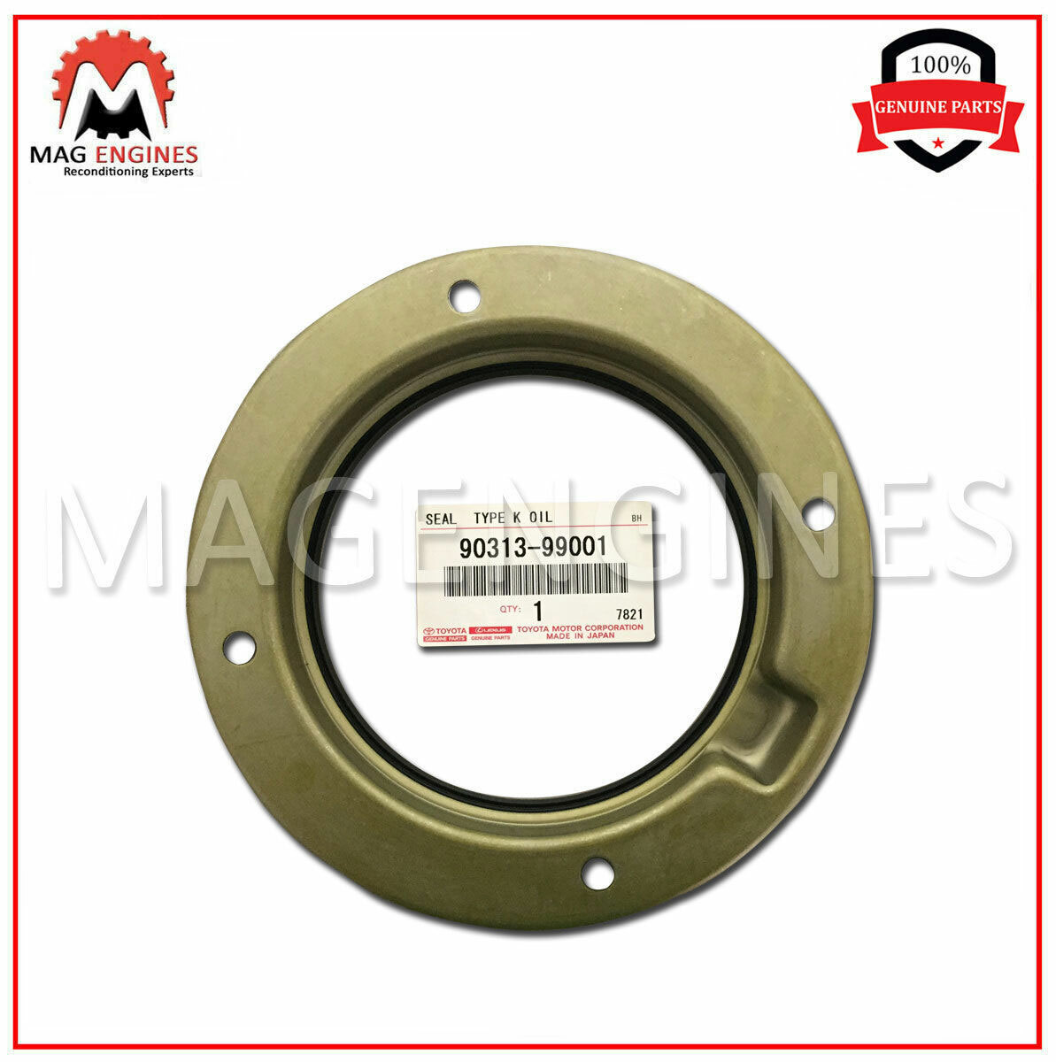 ADAWAS - NIco☆ 90313-99001 GENUINE OEM FRONT AXLE HUB DUST SEAL, RH