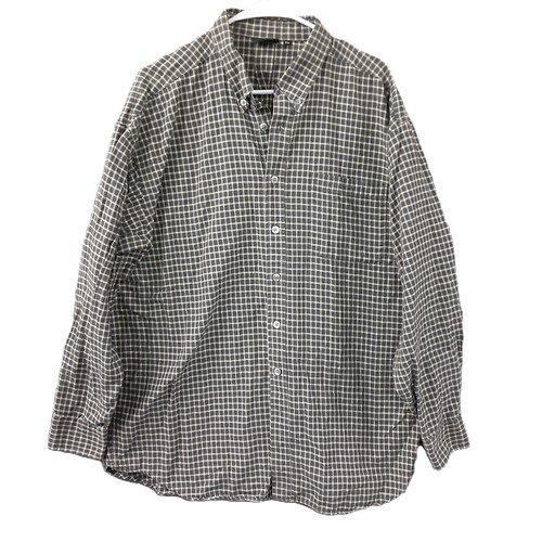 Hickey Freeman, Hickey Freeman Men's Shirt Size XL Long Sleeve Plaid, Button up Collar