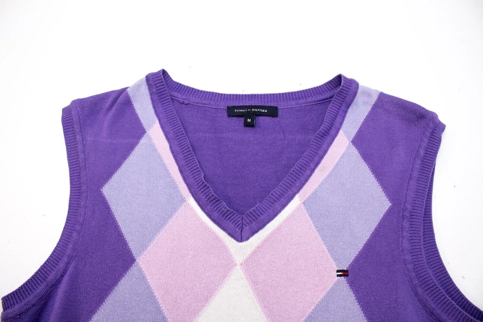 TOMMY HILFIGER Damen Lässig Strickweste Größe M - Bild 4 von 4