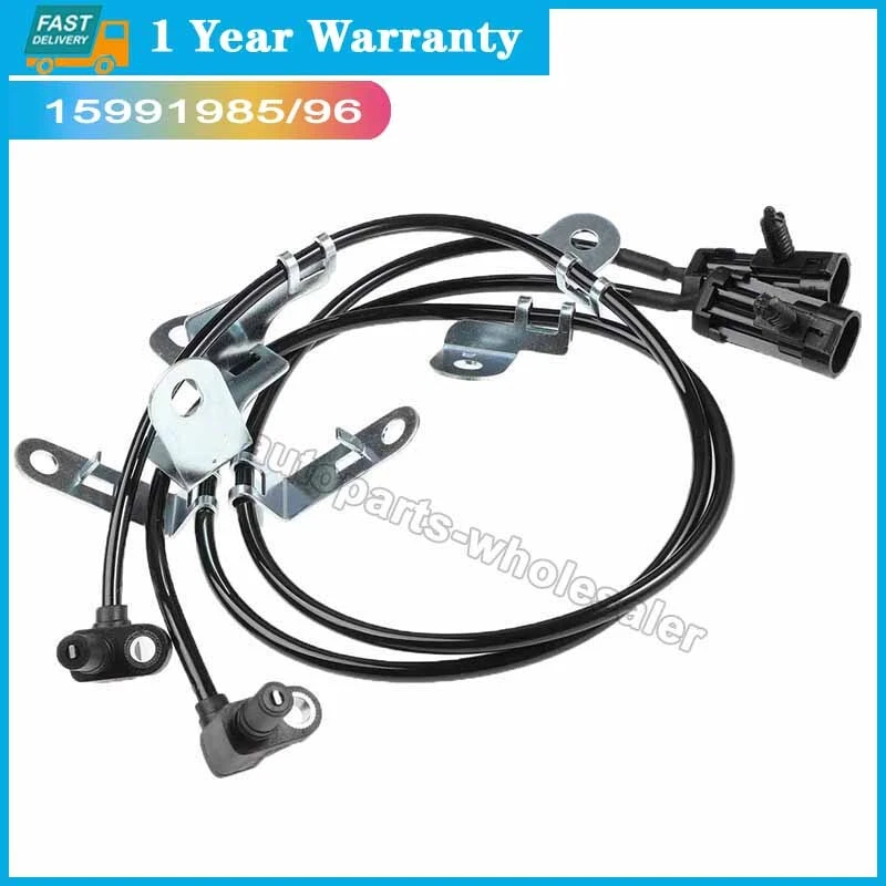 Front Left & Right ABS Wheel Speed Sensor For Chevrolet Silverado 1500 2500 HD - Image 3 of 4