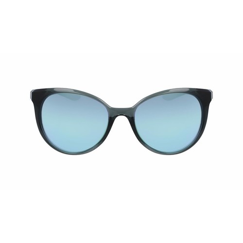 Nike Women's Essence 56mm Mirrored Cat-Eye Sunglasses Cool Gray CT8229-065 - Picture 2 of 2