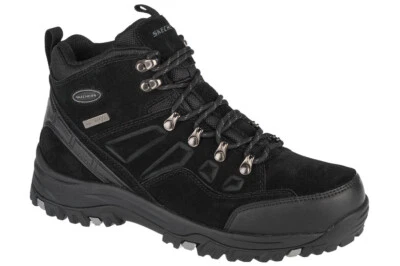 Trekkingschuhe Herren, Skechers Relment-Pelmo, Schwarz
