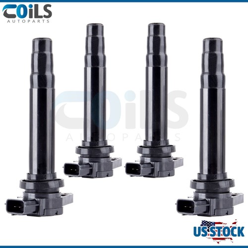 4X Ignition Coils For Nissan Sentra UF326 L4 1.8L 2000 2001 224484M50A
