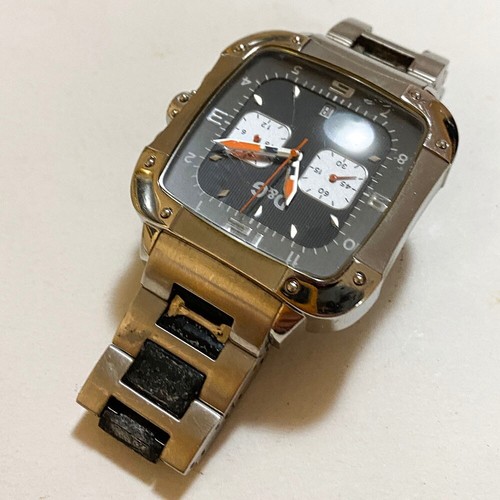 D&G Dolce & Gabbana Time Licensed Chrono DW0247 Orologio Acciaio Inox Raro Lusso - Foto 5 di 12