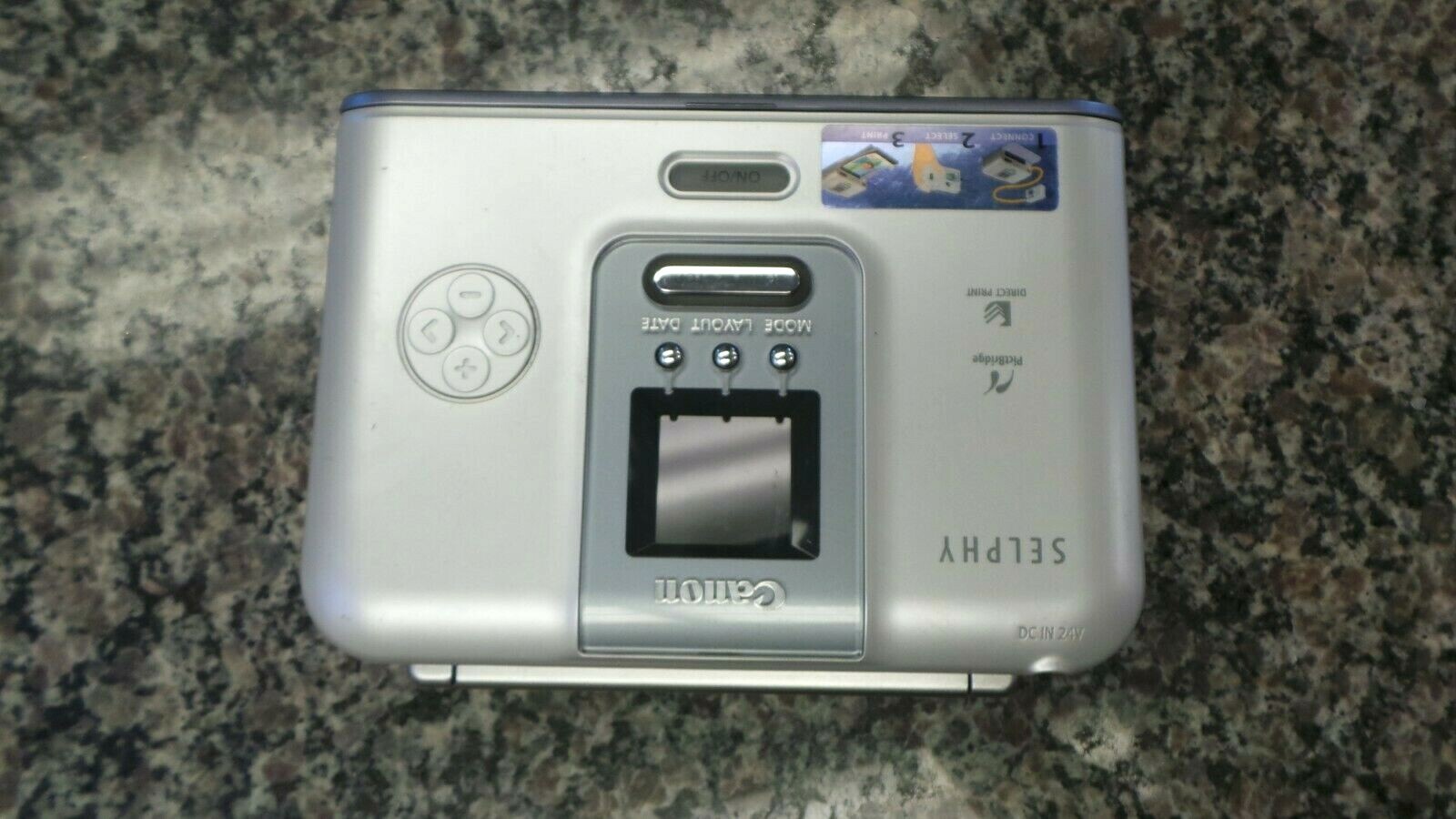 CANON SELPHY CA-CP200 PHOTO PRINTER 112873-2 (R) LOC. Z-7