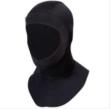 New Black 3MM Neoprene Scuba Mask Diving Hat Swimming Hood Neck Cover Cap Gift