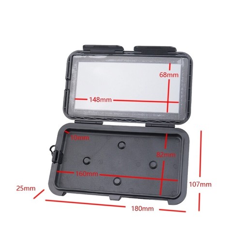 Handlebar Mount Phone Holder Motorbike Phone Pouch Bag Rotating Cellphone Mount - 第 8/8 張圖片