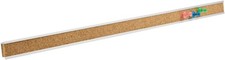 Bulletin Bar Pin Strip Cork Board, For Classroom, Office, Cule,