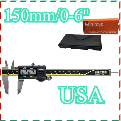 500-196-30 150mm/0-6" Mitutoyo Absolute Digital Digimatic Vernier Caliper Japan