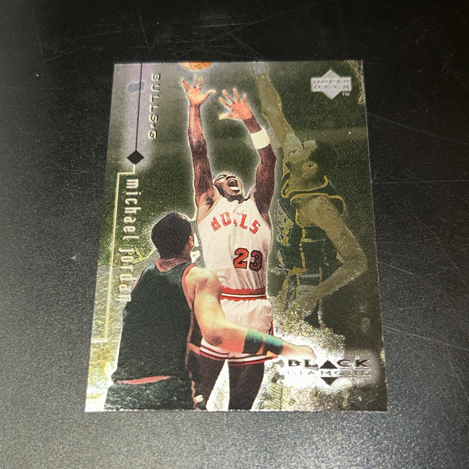 1998 UPPER DECK BLACK DIAMOND MICHAEL JORDAN 2 MINT BASKETBALL CHICAGO BULLS