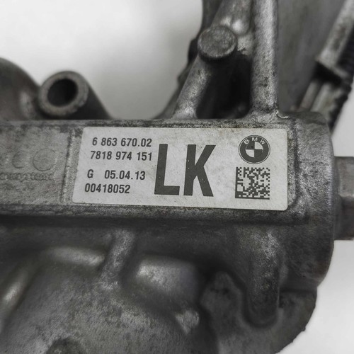 2012-2018 BMW 320i 328I Steering Gear Power Rack And Pinion RWD F30 - Picture 5 of 6