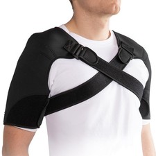 Double Shoulder Brace for Women Men,Double Sleeve for Sleeping,Adjustable S...