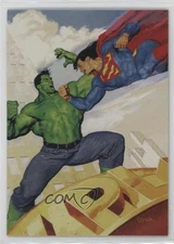 1995 Fleer DC Versus Marvel HoloF/X Superman Hulk #6 0j4n