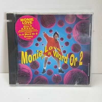 Monie Love   In A Word Or 2 CD 1993 Hip Hop Warner Bros. Records US First Press