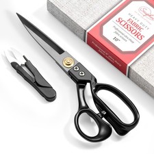 Fabric Scissors Professional Heavy Duty 10 Inch Sharp Shears Tailor Industrial