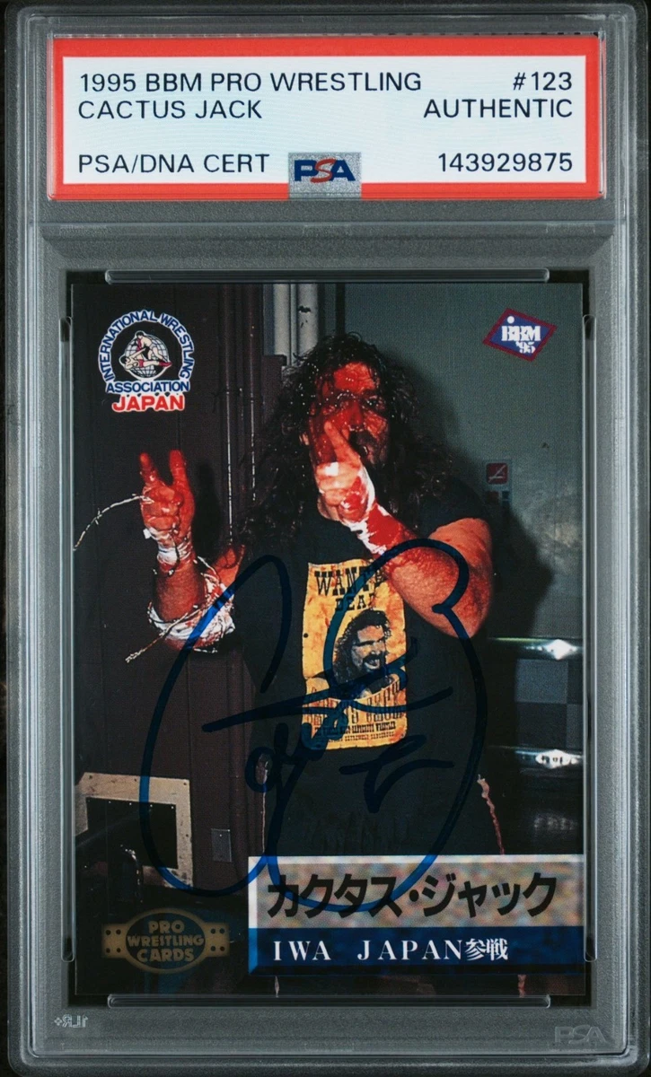 1995 BBM Pro Wrestling - Cactus Jack #123 for sale | eBay