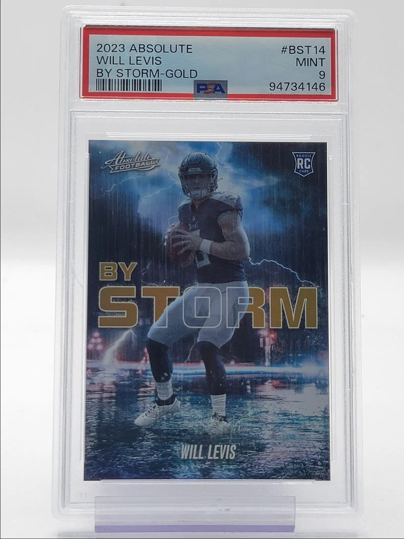 Will Levis Panini Absolute By Storm #BST14 Gold