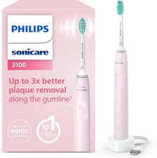 Philips Sonicare 3100 Electric Toothbrush Pressure Sensor Timer PINK, HX3671/11