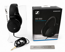 Sennheiser HD 550 Open-Back Audiophile Headphones - Black New From Japan