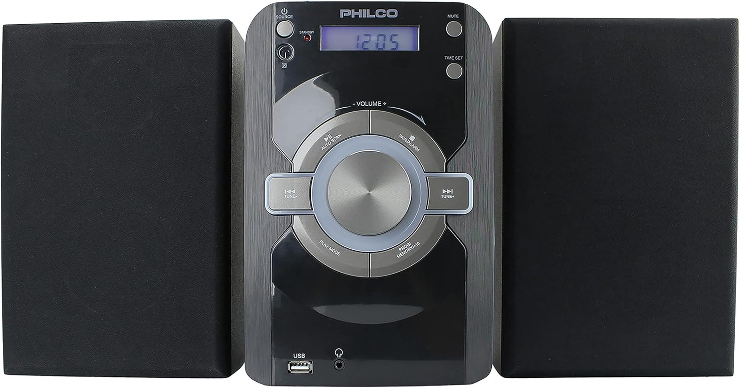 S Cd Player With Digital Fm Radio, Bluetooth Streaming,